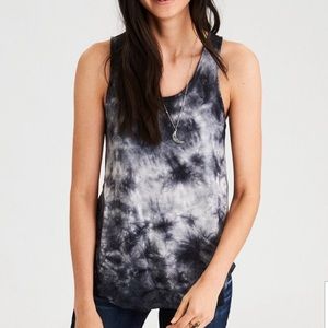 AEO tie dye tank top
